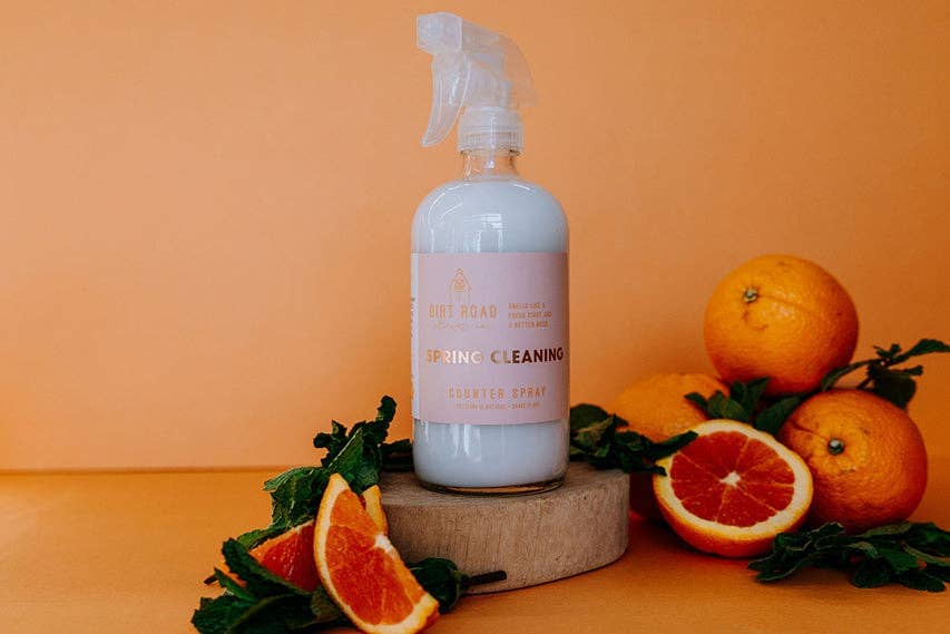 Spring Cleaning Counter Spray: Counter Spray Dirt Road Candle Co 