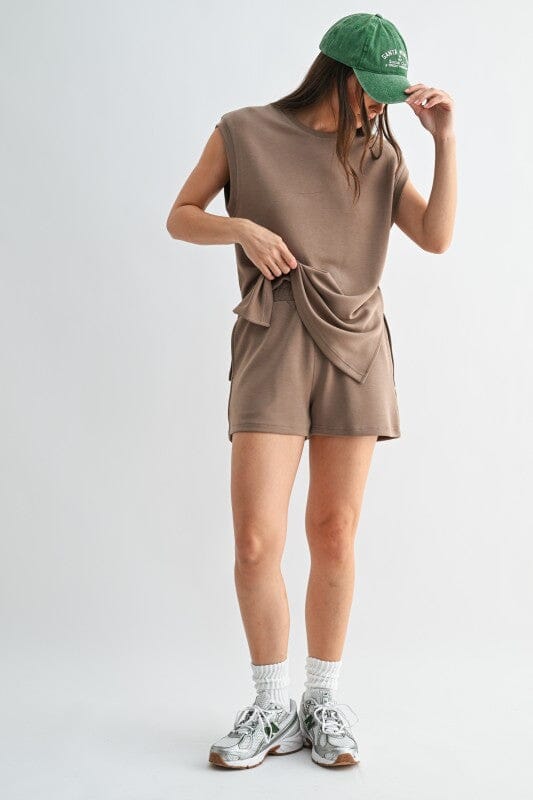 Silken Taupe Scuba Tank Matching Set Summer Tanks Mono B 