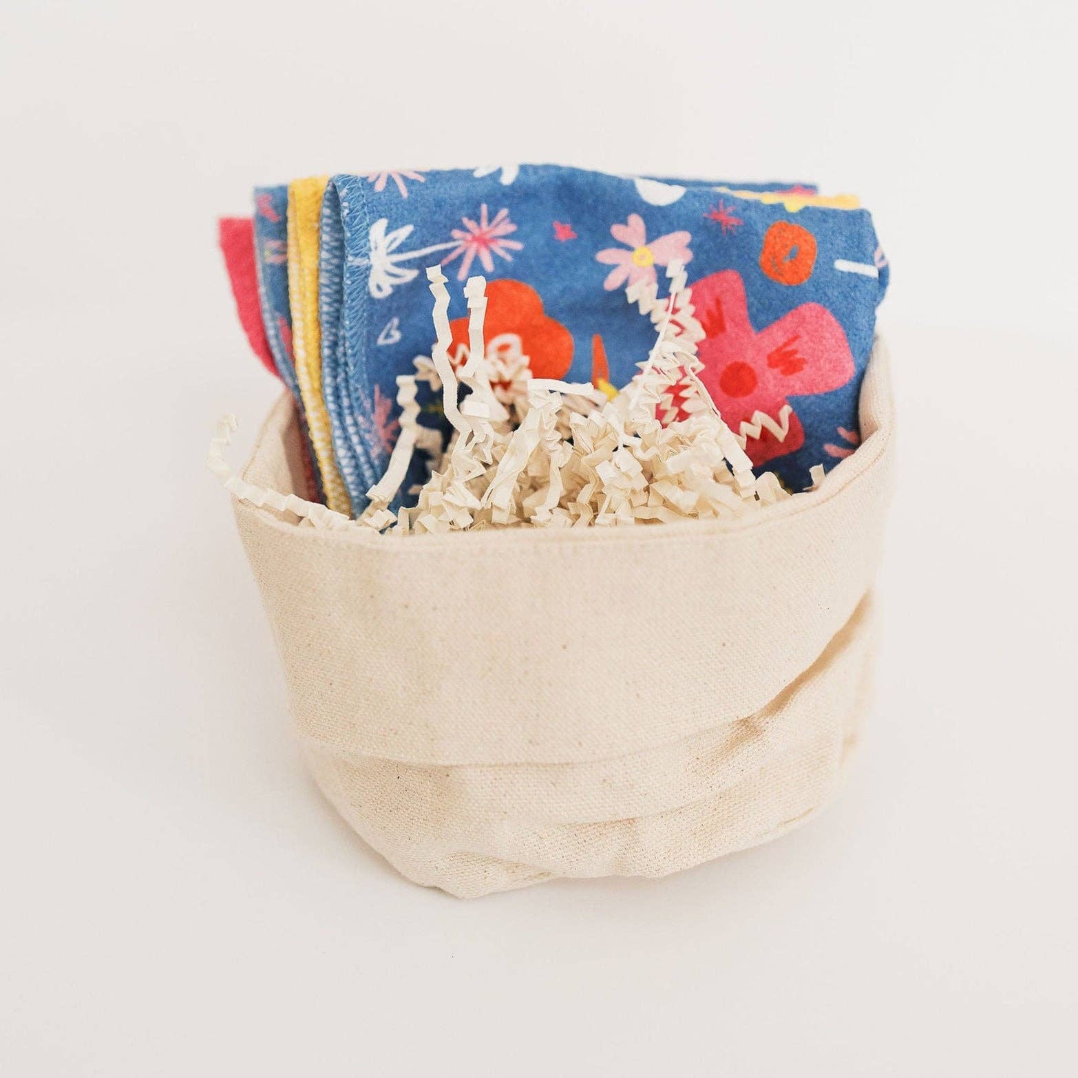 Happy Flowers Wafflecloths - Set of 4 Doe A Deer 