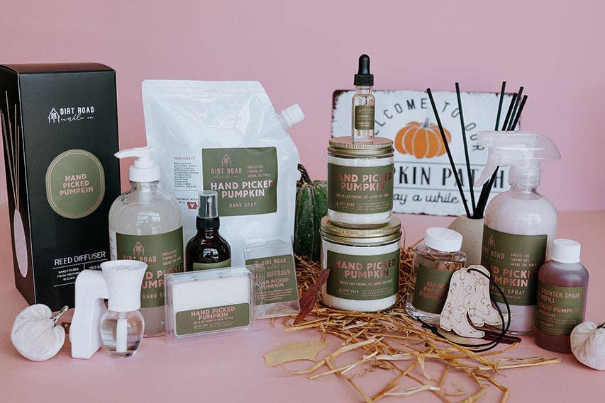 Hand Picked Pumpkin Hand Soap: Hand Soap Dirt Road Candle Co 