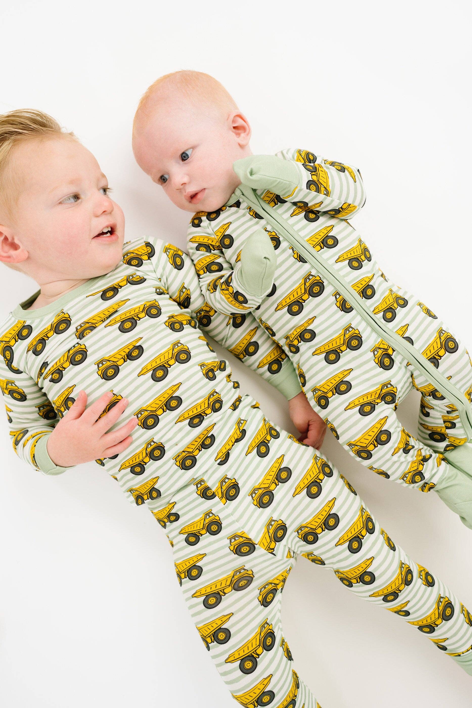 Dump Trucks Bamboo Sleeper: 0-3M Little One Shop 