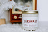 Snowed In Candle: 8 oz Candle Dirt Road Candle Co 