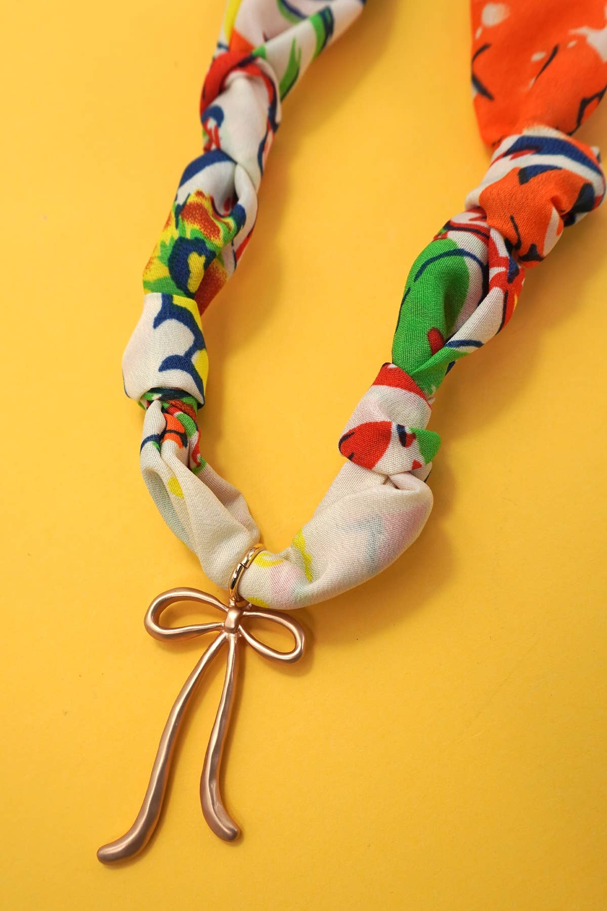 HANDMADE SCARF CHARM NECKLACE | 80N91790: S JOSSLYN by wall to wall 