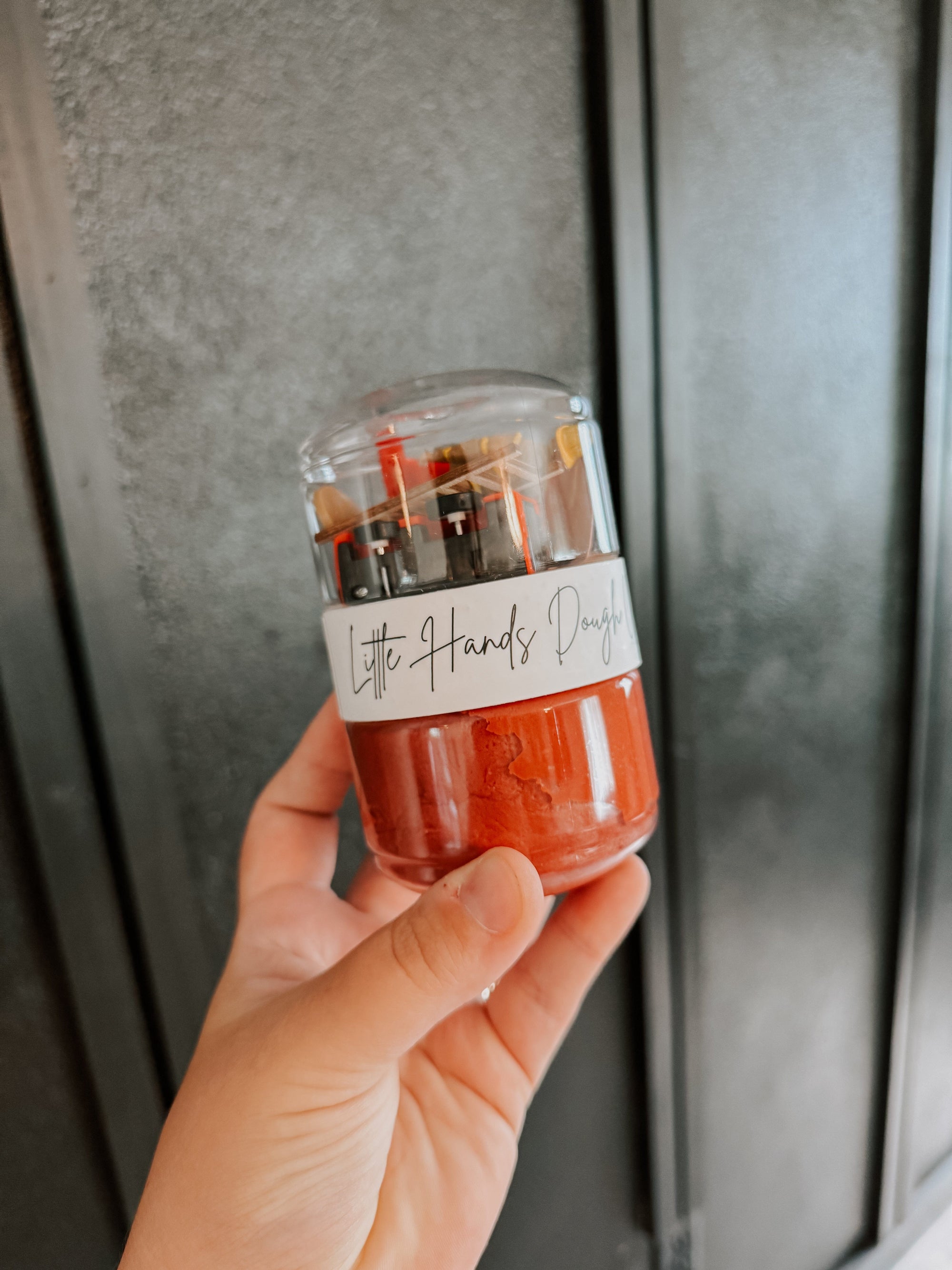 Play Dough Sensory To-Go Kits Accessories Little Hands Dough Fire Truck 