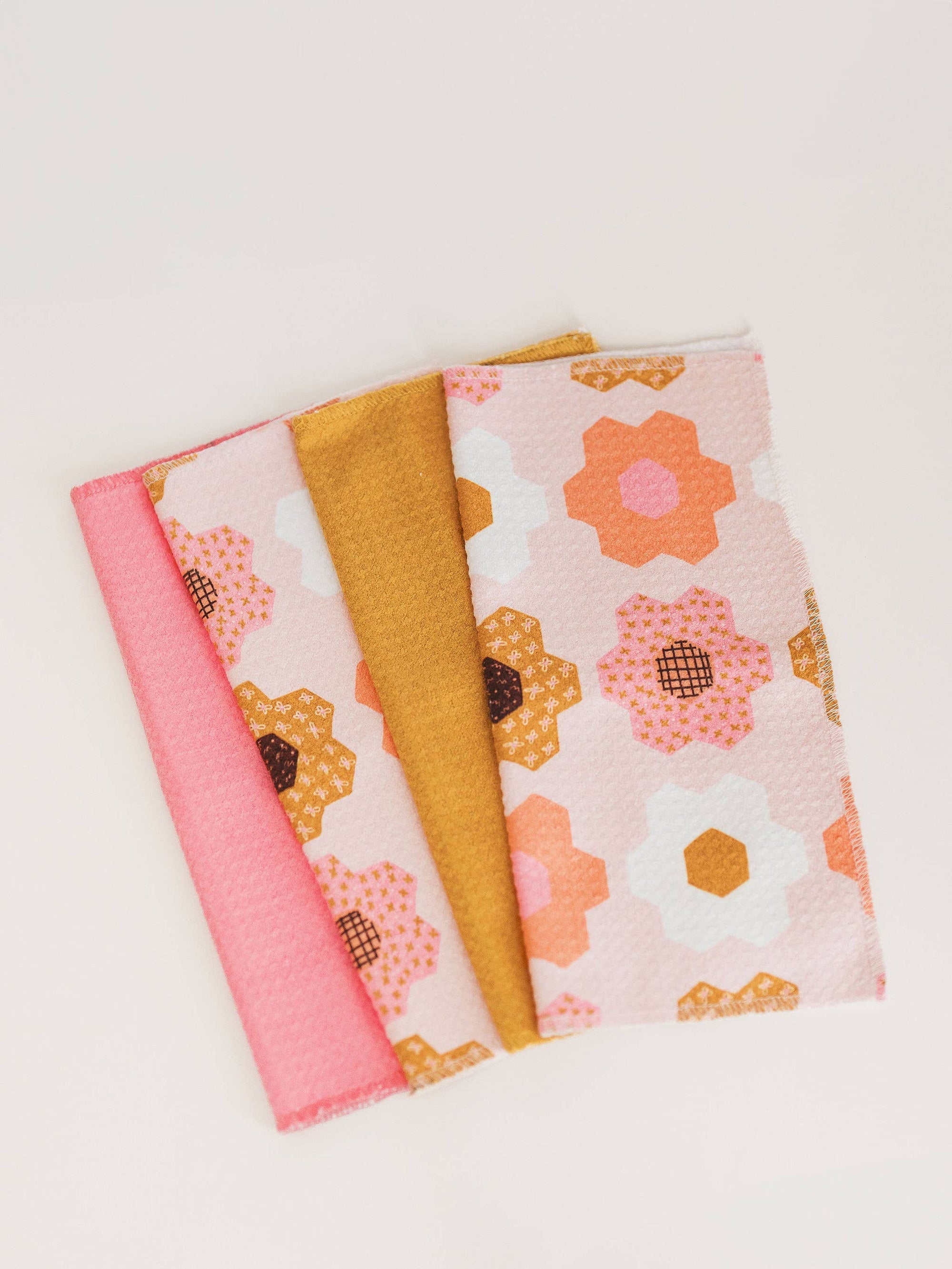 Flower Garden Wafflecloths | microfiber dish cloth Doe A Deer 