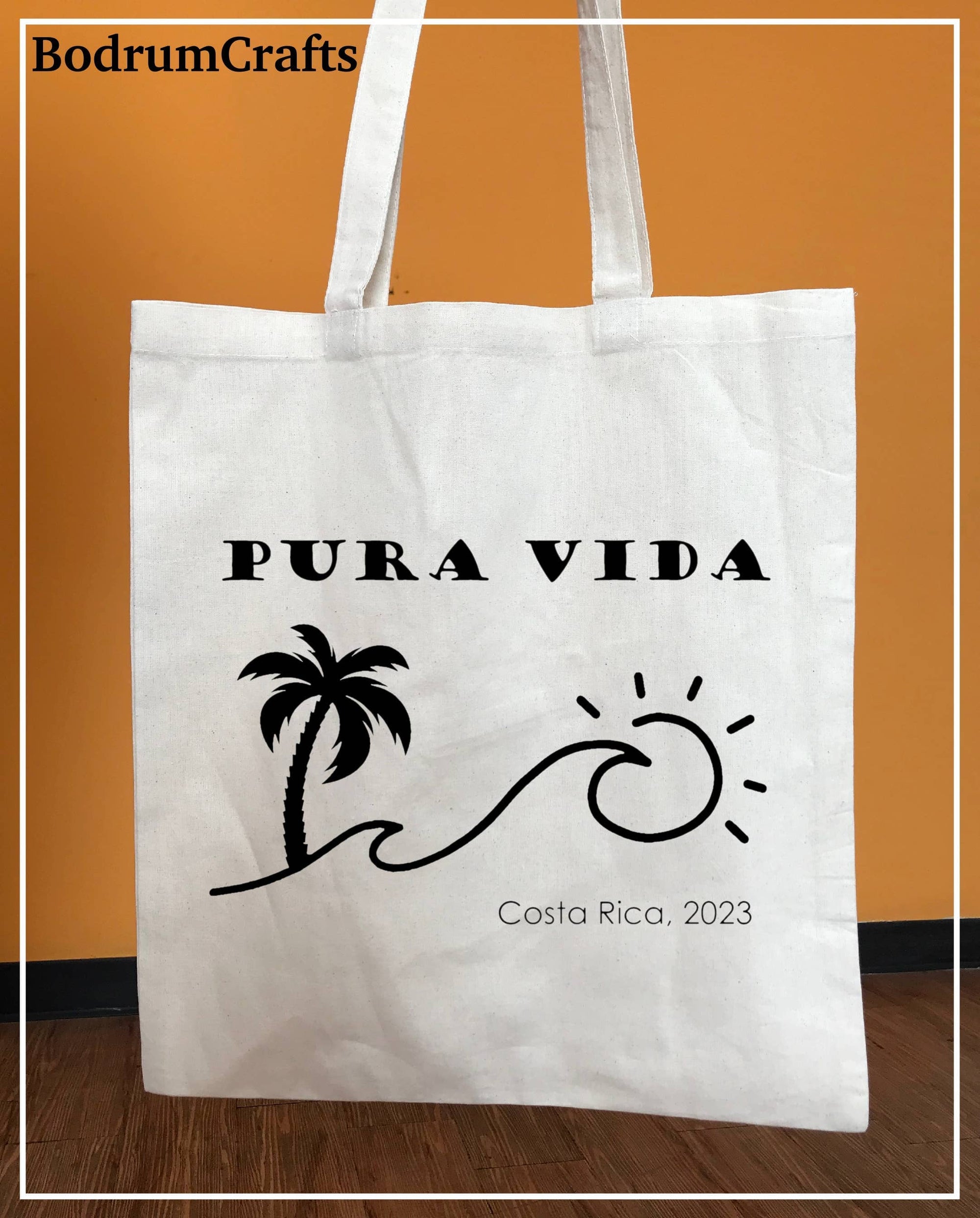 Custom Printed Cotton Bags, Bulk Tote Bags Personalized: Heavy Canvas / Unprinted BodrumCrafts 