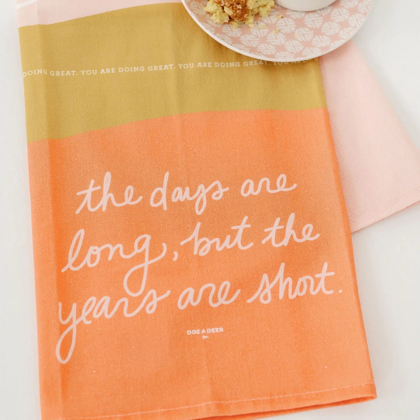 Mother’s Day 2024 | The Days Are Short Full Pattern Towel Accessories Doe A Deer 