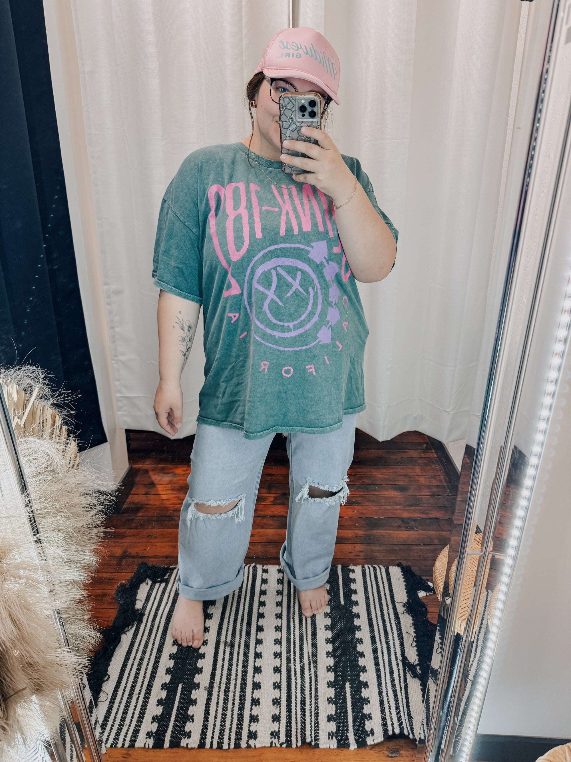 Risen Light Wash High Rise Boyfriend Jeans Bottoms Risen 