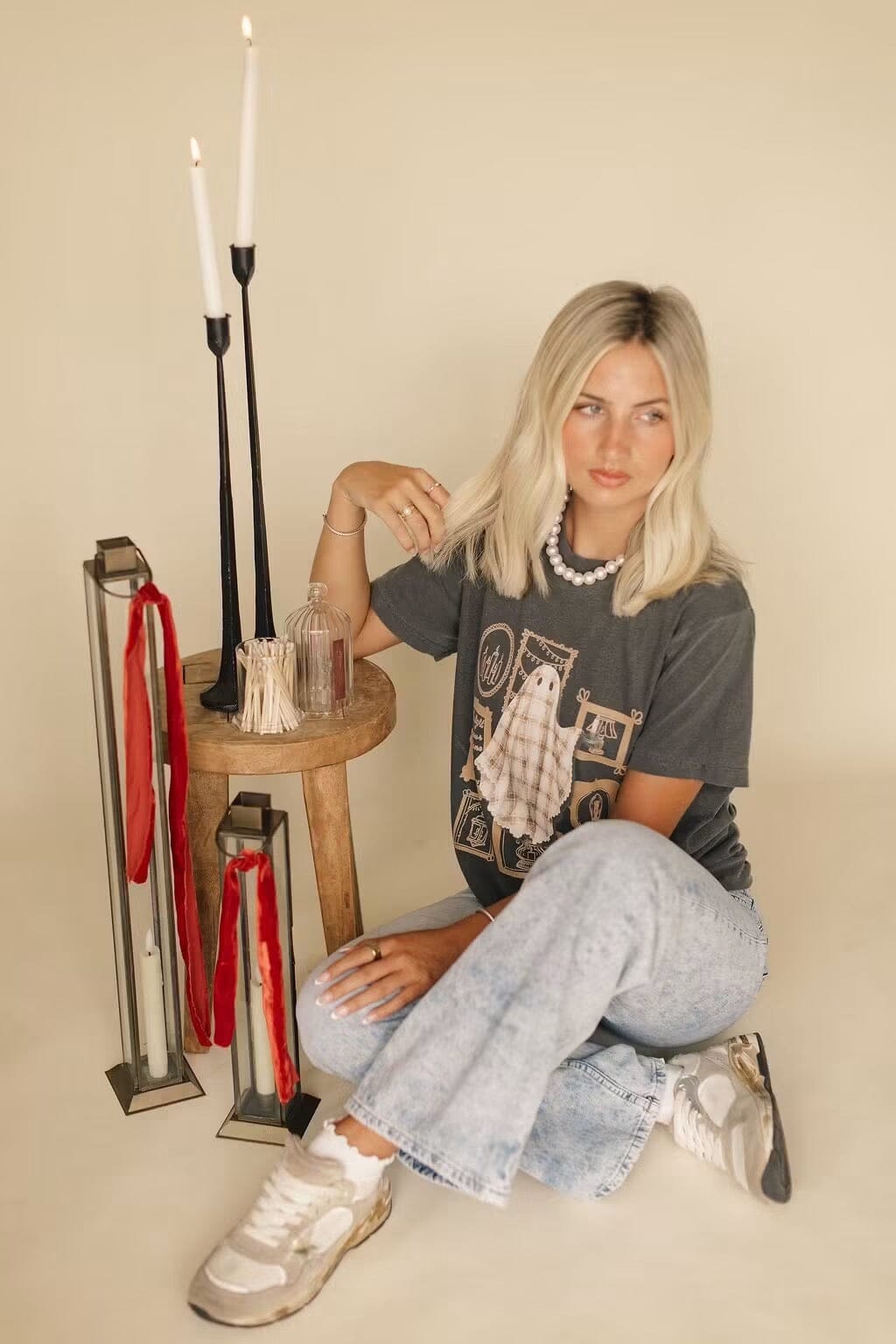 PREORDER | Vintage Frame Ghost Graphic Tee Short sleeve Chaudoin Creations 