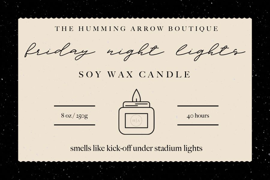 The Humming Arrow Signature Scent 9 ounce Candles Accessories The Humming Arrow Boutique 