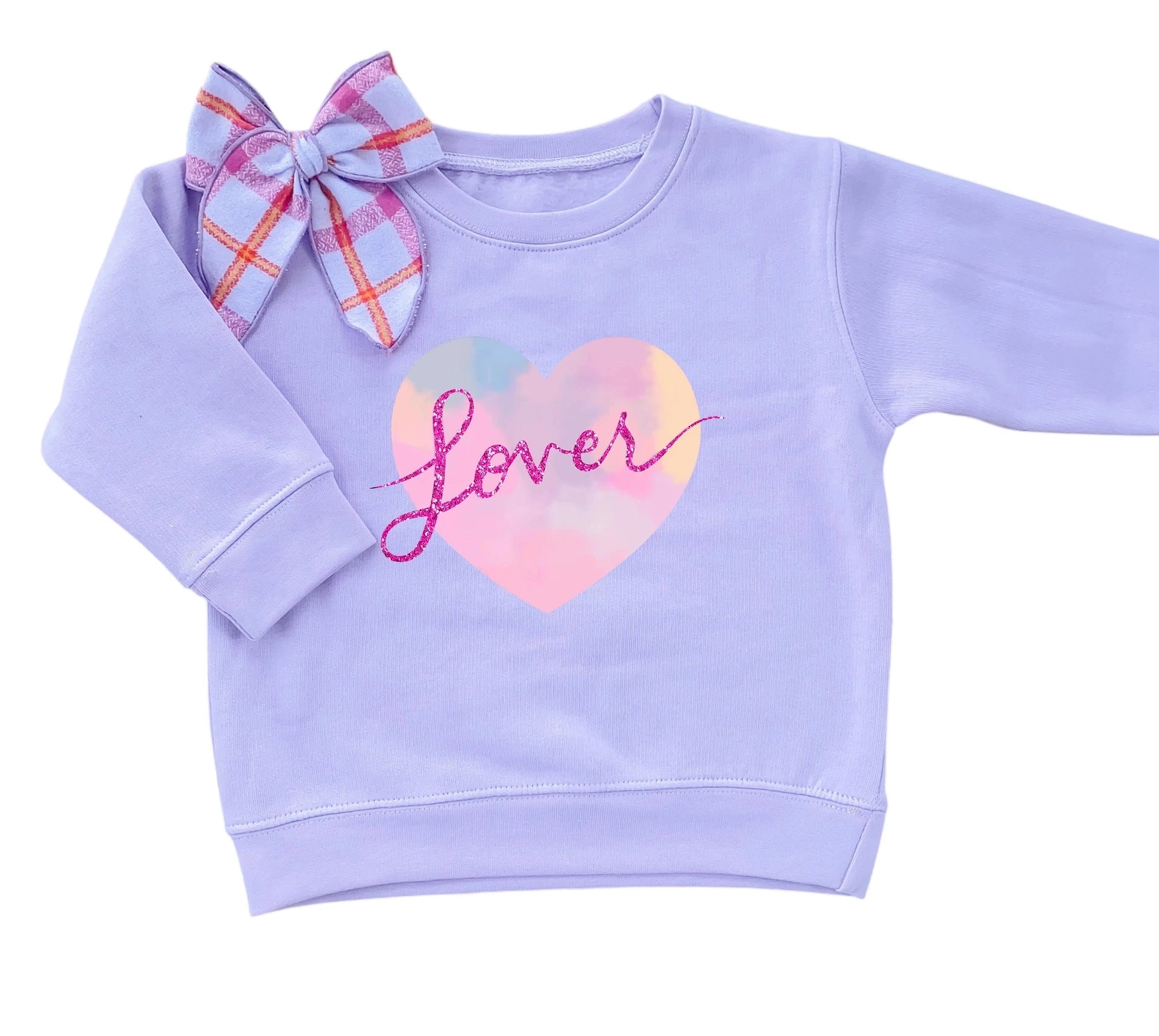 PREORDER | Lover Purple Toddler and Youth Graphic Crewneck Long sleeve Holland Ave 