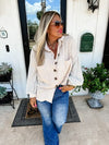 In The Moment Gauze Sweater Button Down Top Cardigan Blakely 