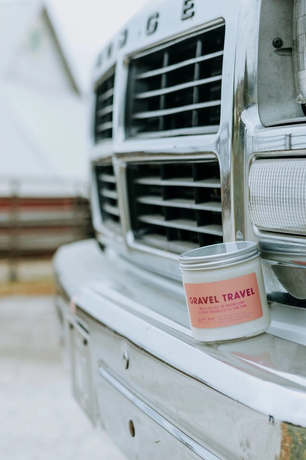 Gravel Travel 8oz Candle | Dirt Road Candle Company Accessories Dirt Road Candle Co 
