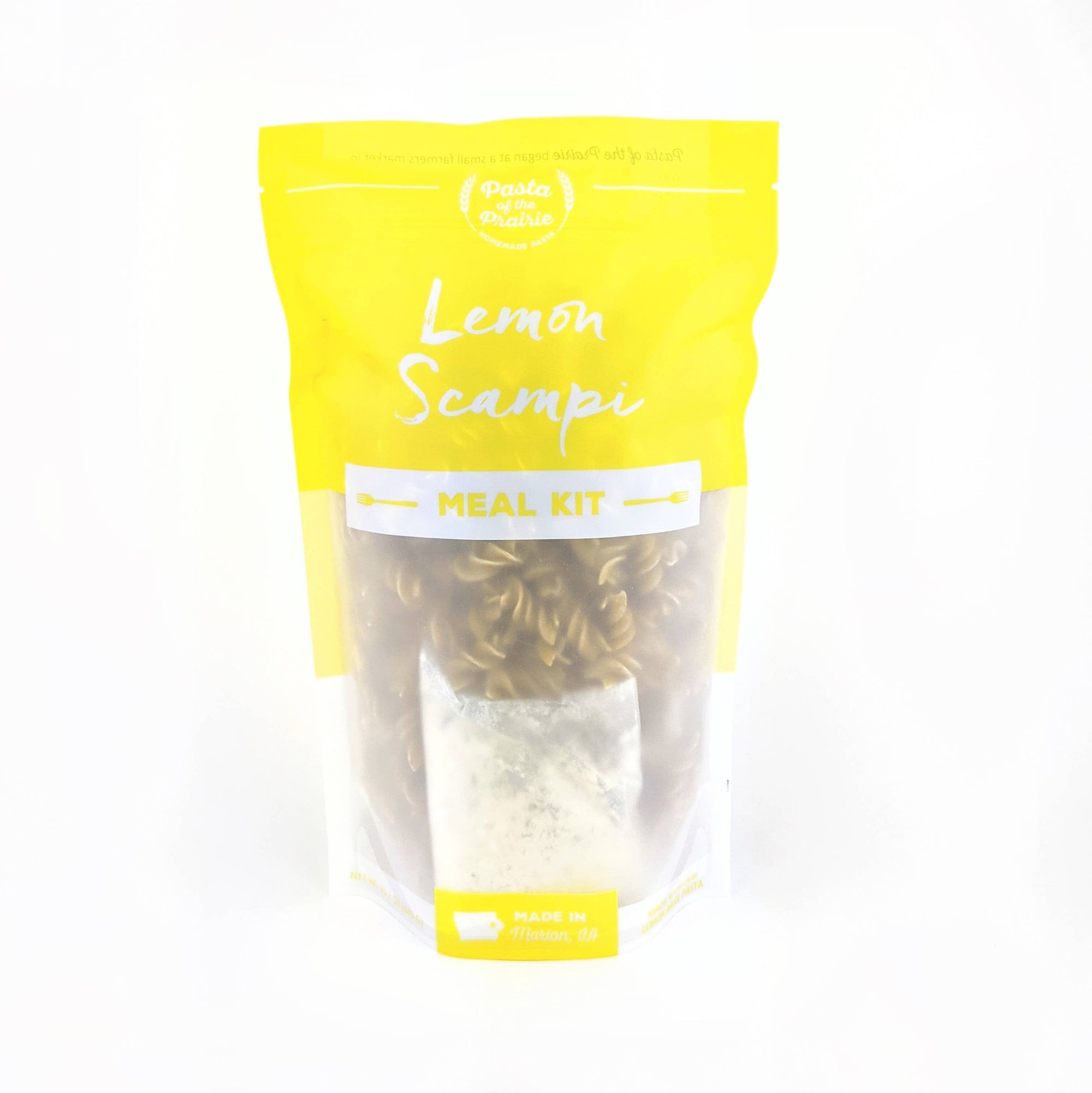 Lemon Scampi Meal Kit Pasta of the Prairie 