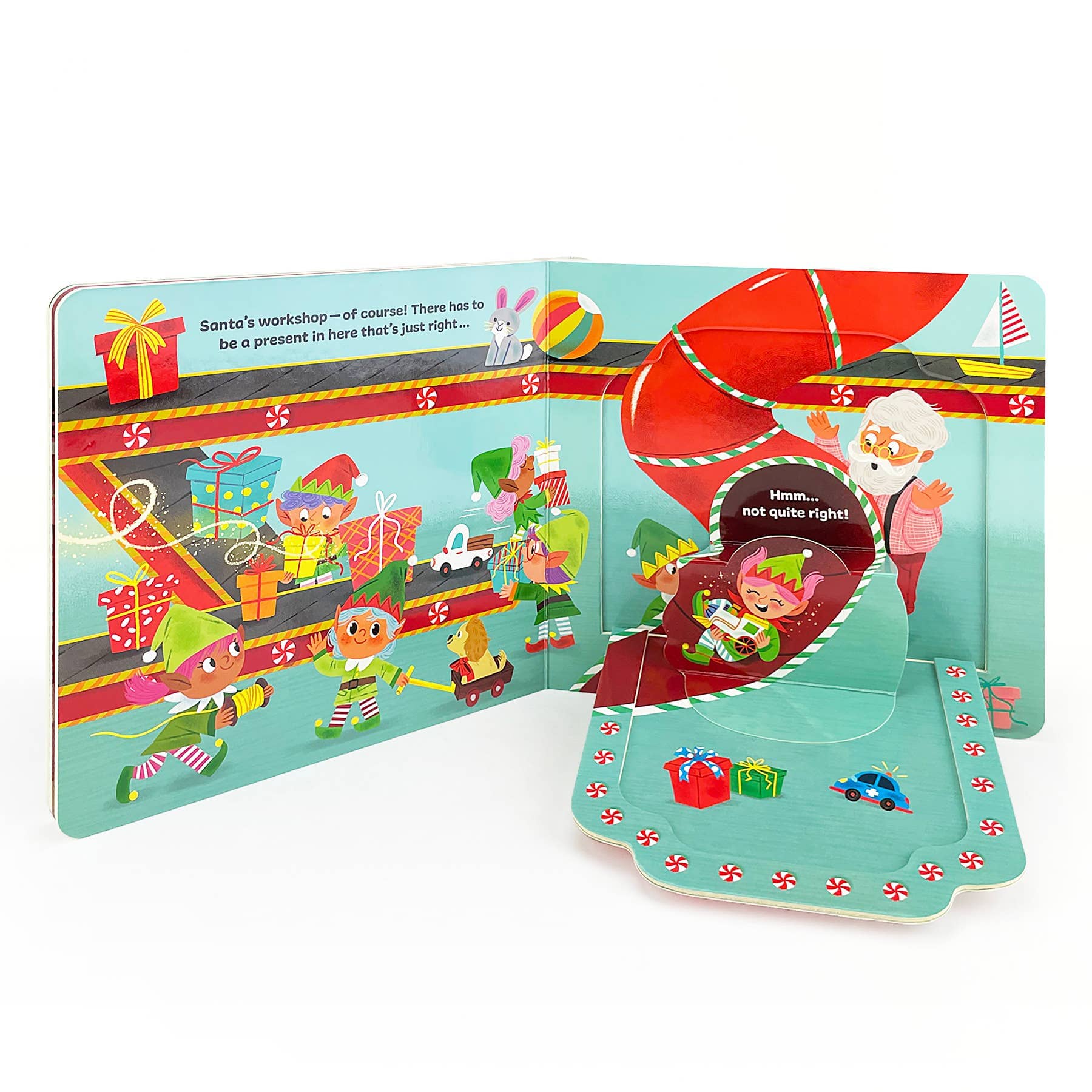 Santa's Special Christmas Gift Lift-a-Flap Board Book Cottage Door Press 