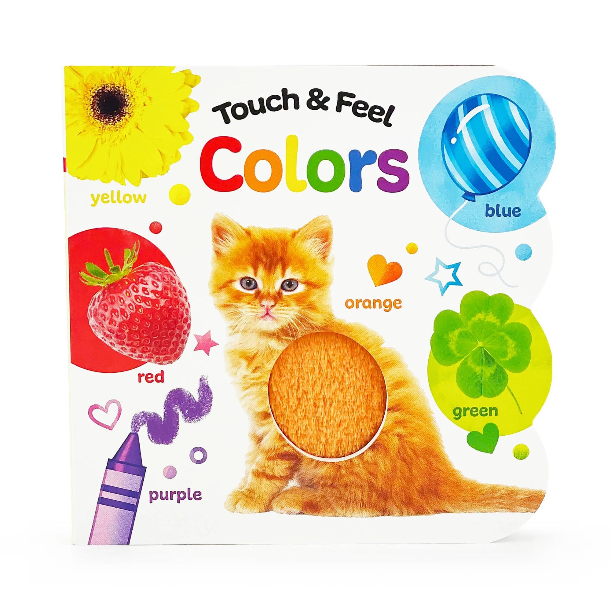 Colors Touch & Feel Interactive Board Book Cottage Door Press 