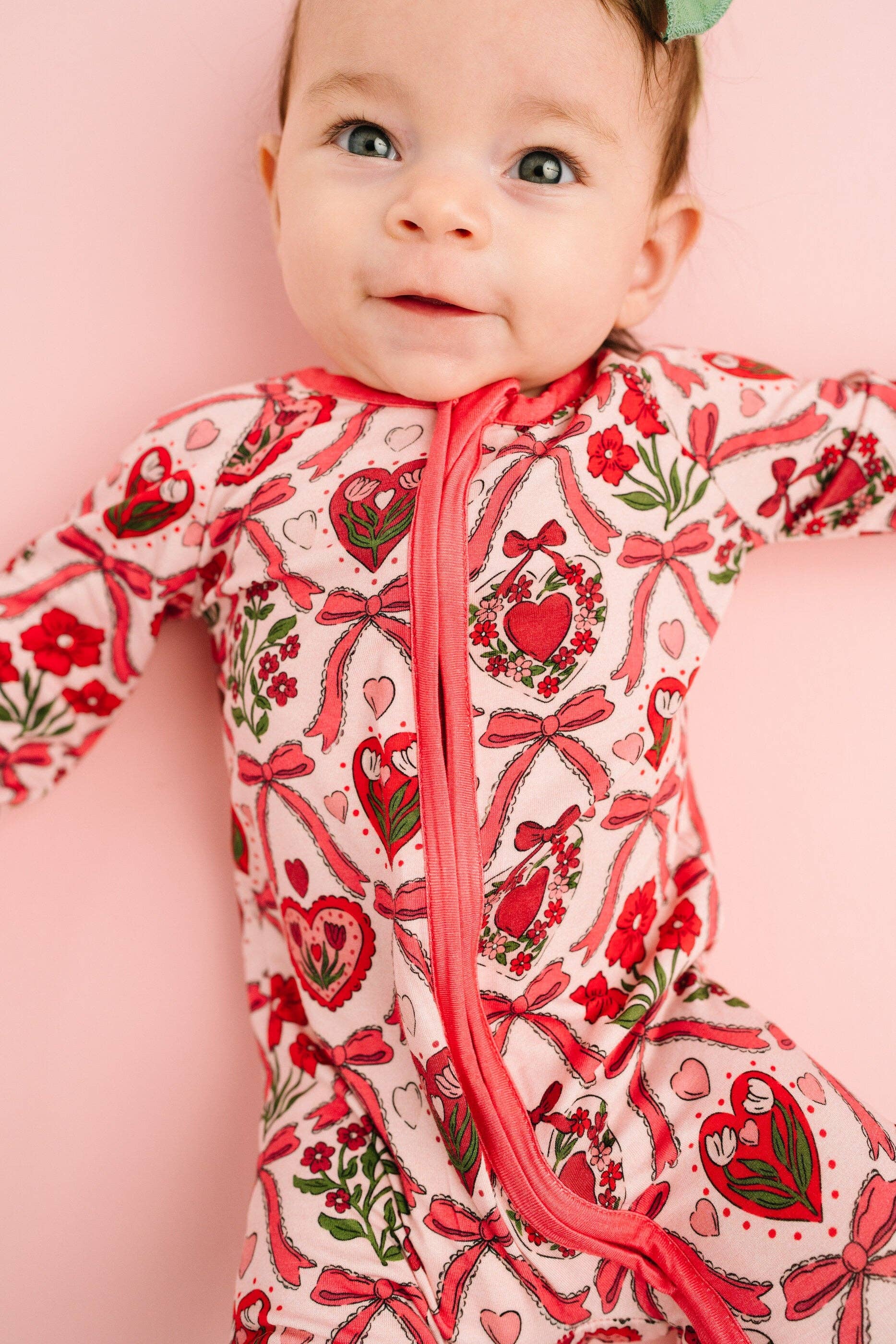 Sweetest Valentine Bamboo Sleeper: 0-3M Little One Shop 