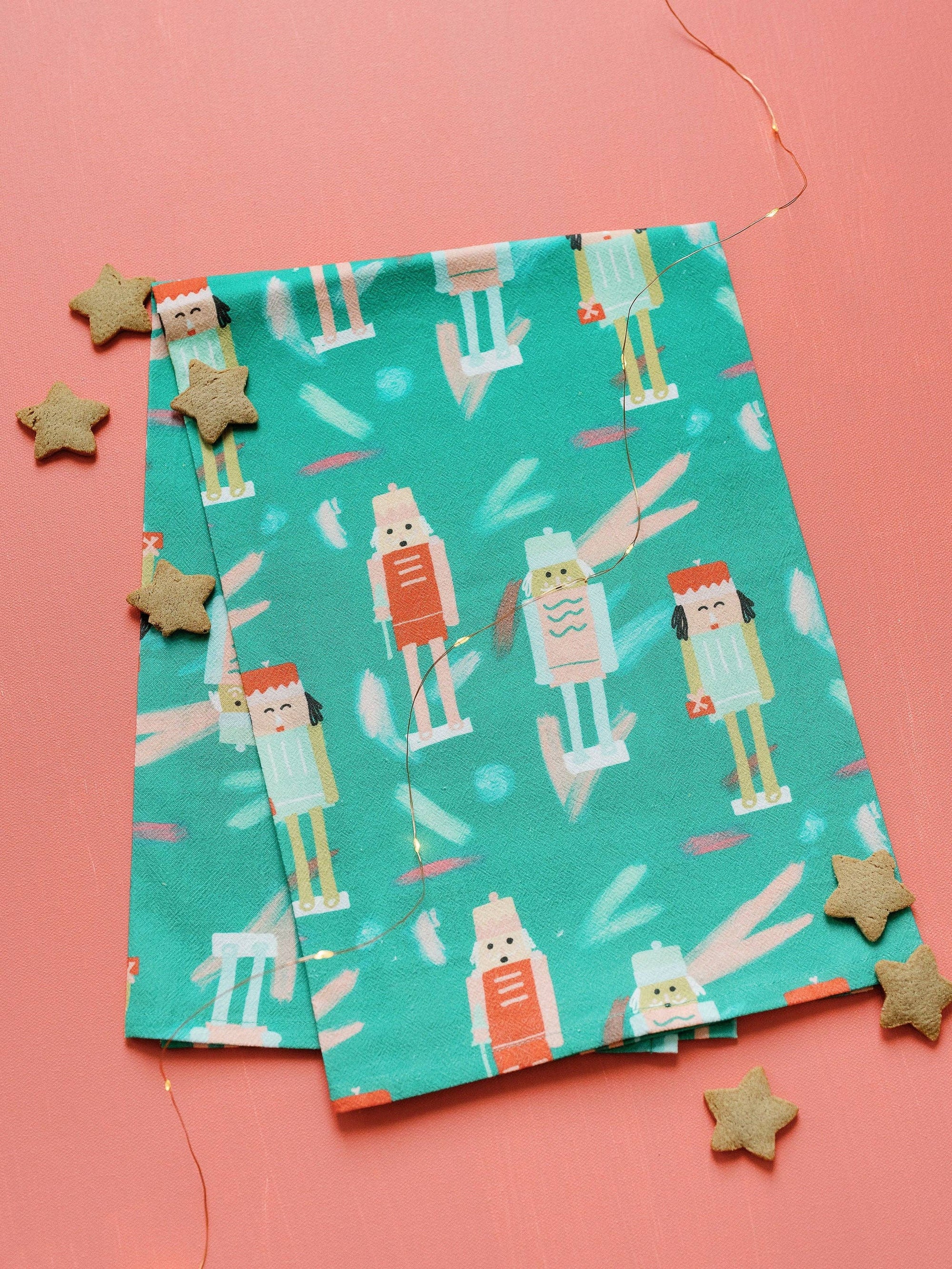 Nutcracker | Holiday Full Pattern Towel Doe A Deer 