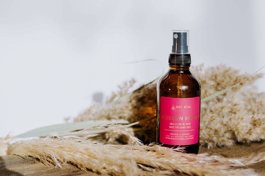 Golden Hour Air + Room Spray Dirt Road Candle Co 