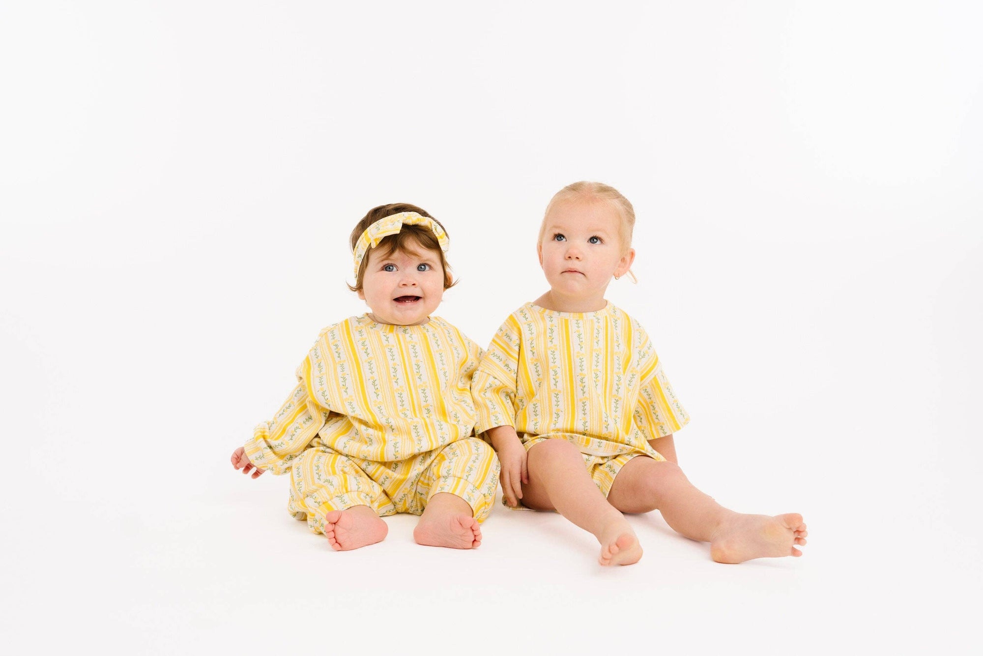 Sunny Meadow Stripe Slouchy Set: 6-12M Little One Shop 