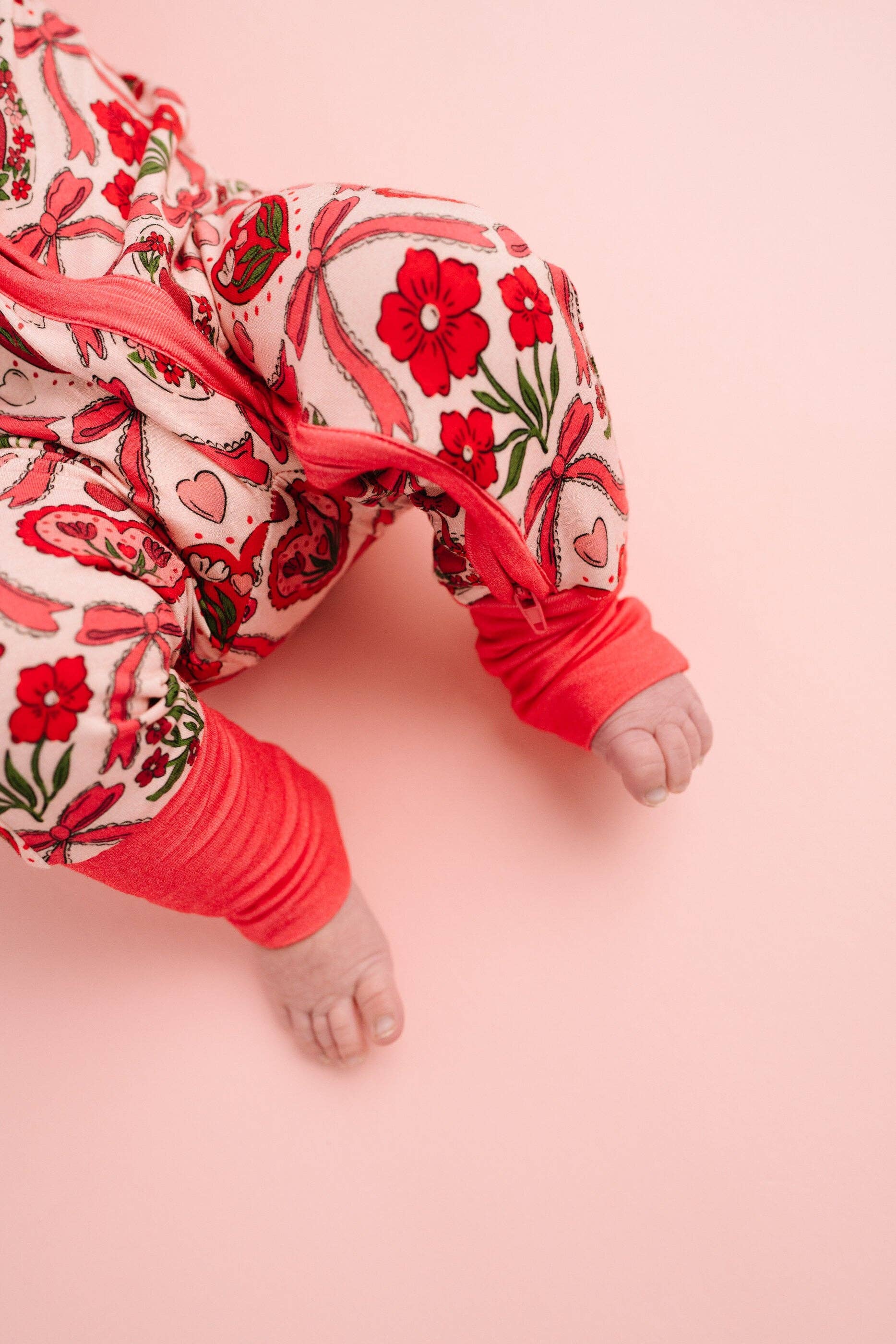 Sweetest Valentine Bamboo Sleeper: 0-3M Little One Shop 