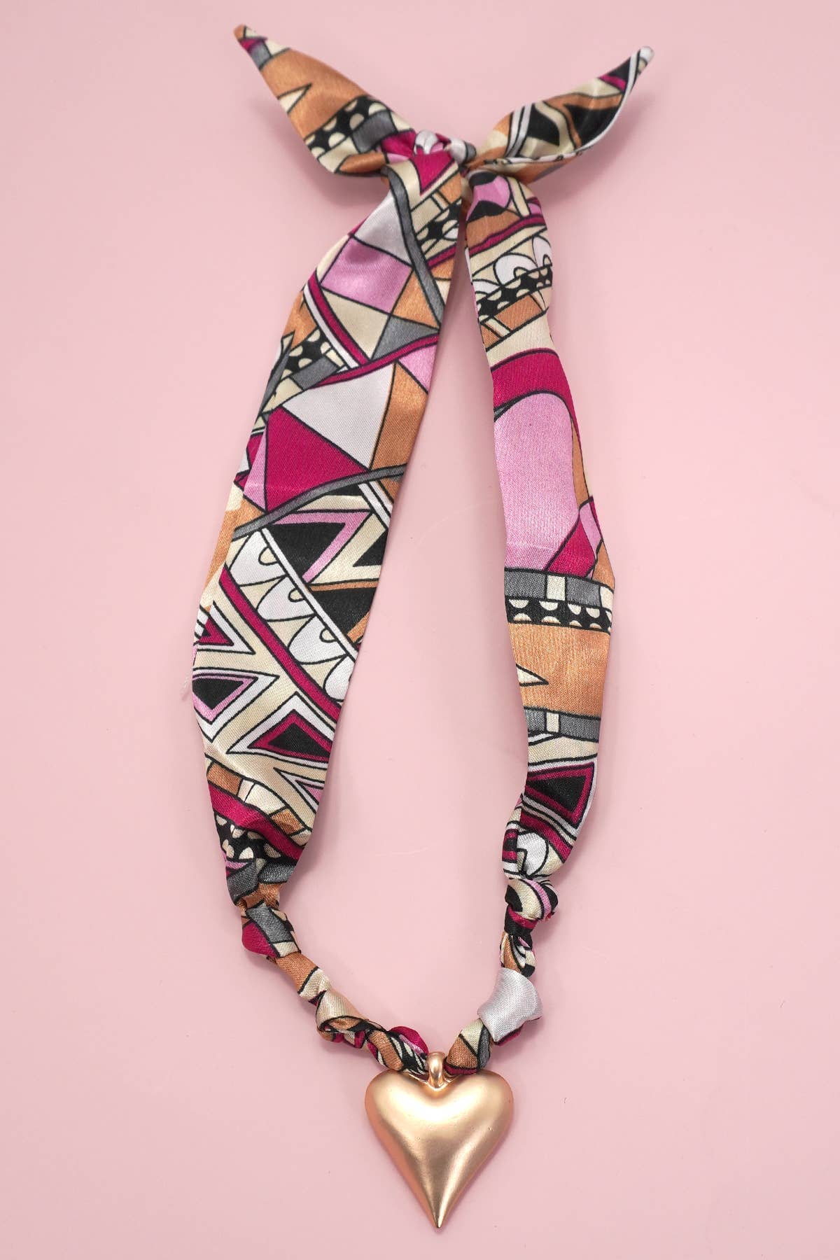 HANDMADE SCARF CHARM NECKLACE | 80N91790: F JOSSLYN by wall to wall 