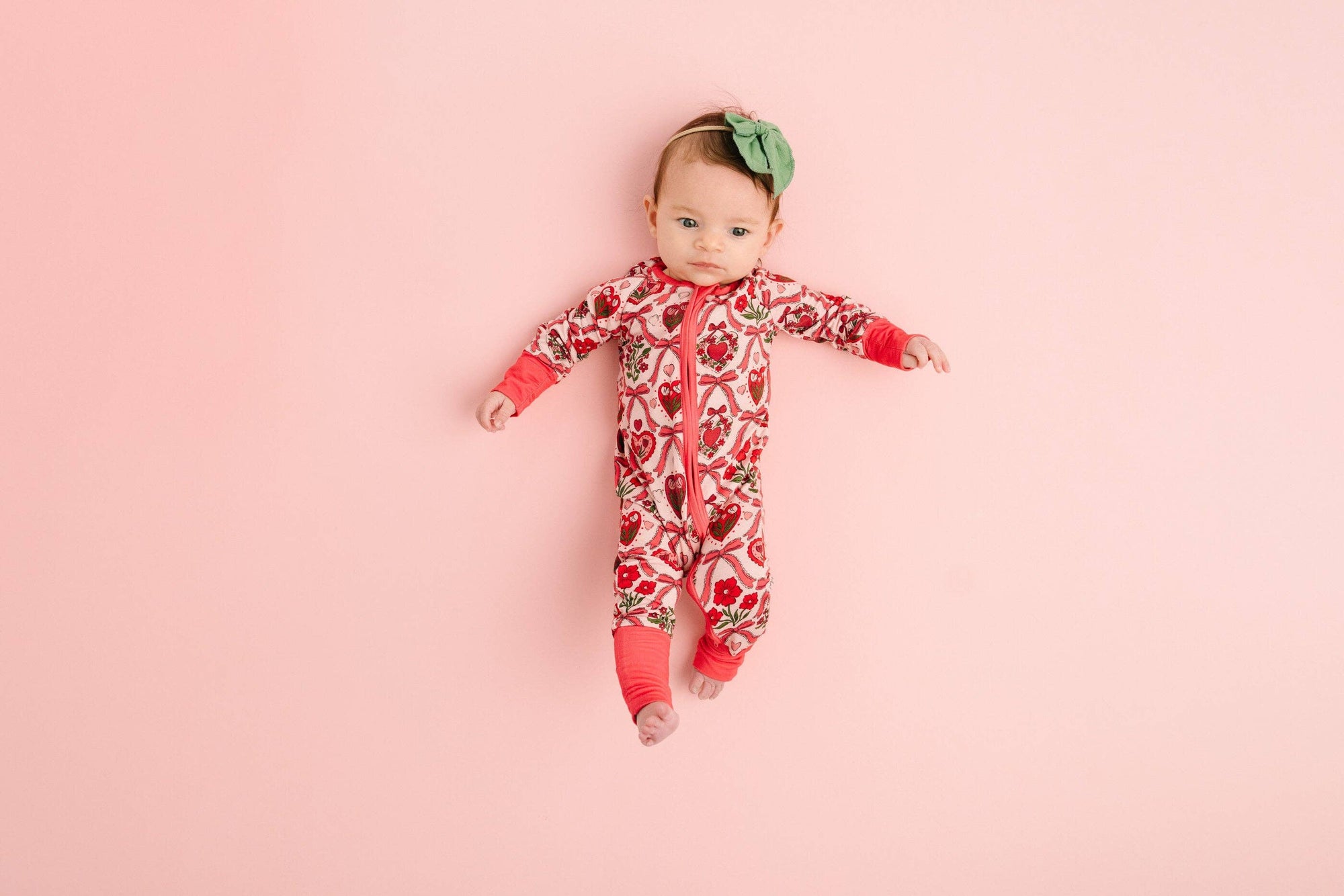Sweetest Valentine Bamboo Sleeper: 0-3M Little One Shop 