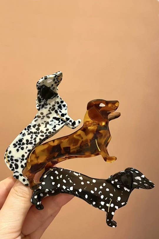 TRENDING DOG SERIES - DOG HAIR CLAW CLIPS | 40H1032: TORT JOSSLYN by wall to wall 
