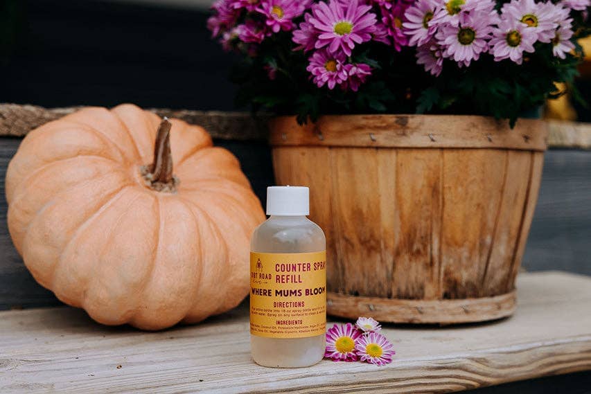 Where Mums Bloom Counter Spray: Counter Spray Dirt Road Candle Co 