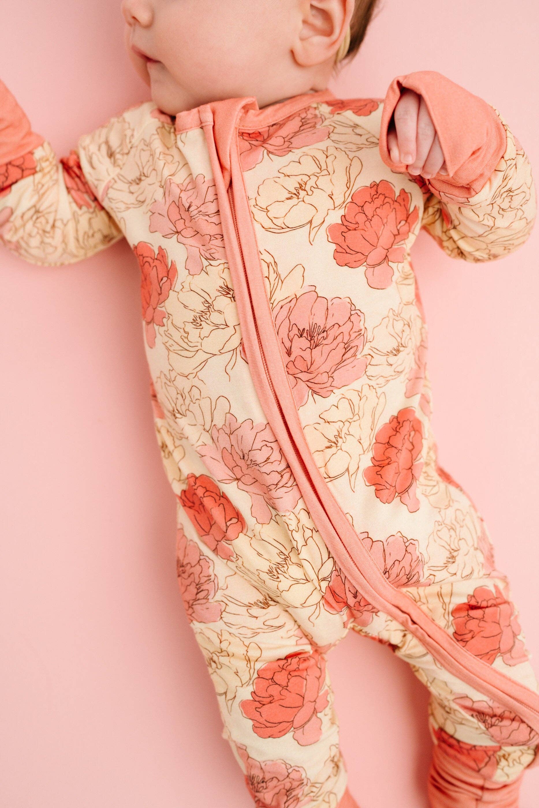 Peony Bamboo Sleeper: 3-6M Little One Shop 