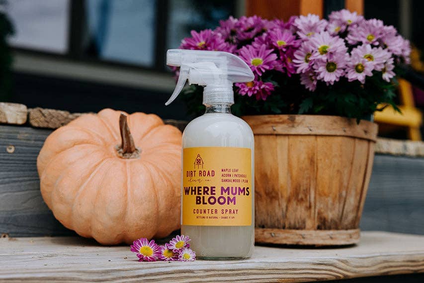 Where Mums Bloom Counter Spray: Counter Spray Dirt Road Candle Co 