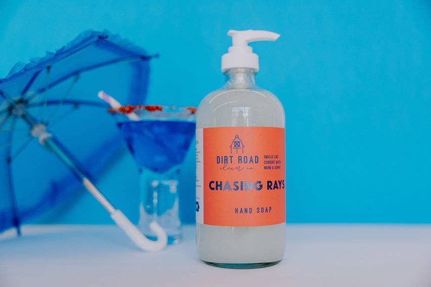 Chasing Rays Hand Soap: Hand Soap Dirt Road Candle Co 