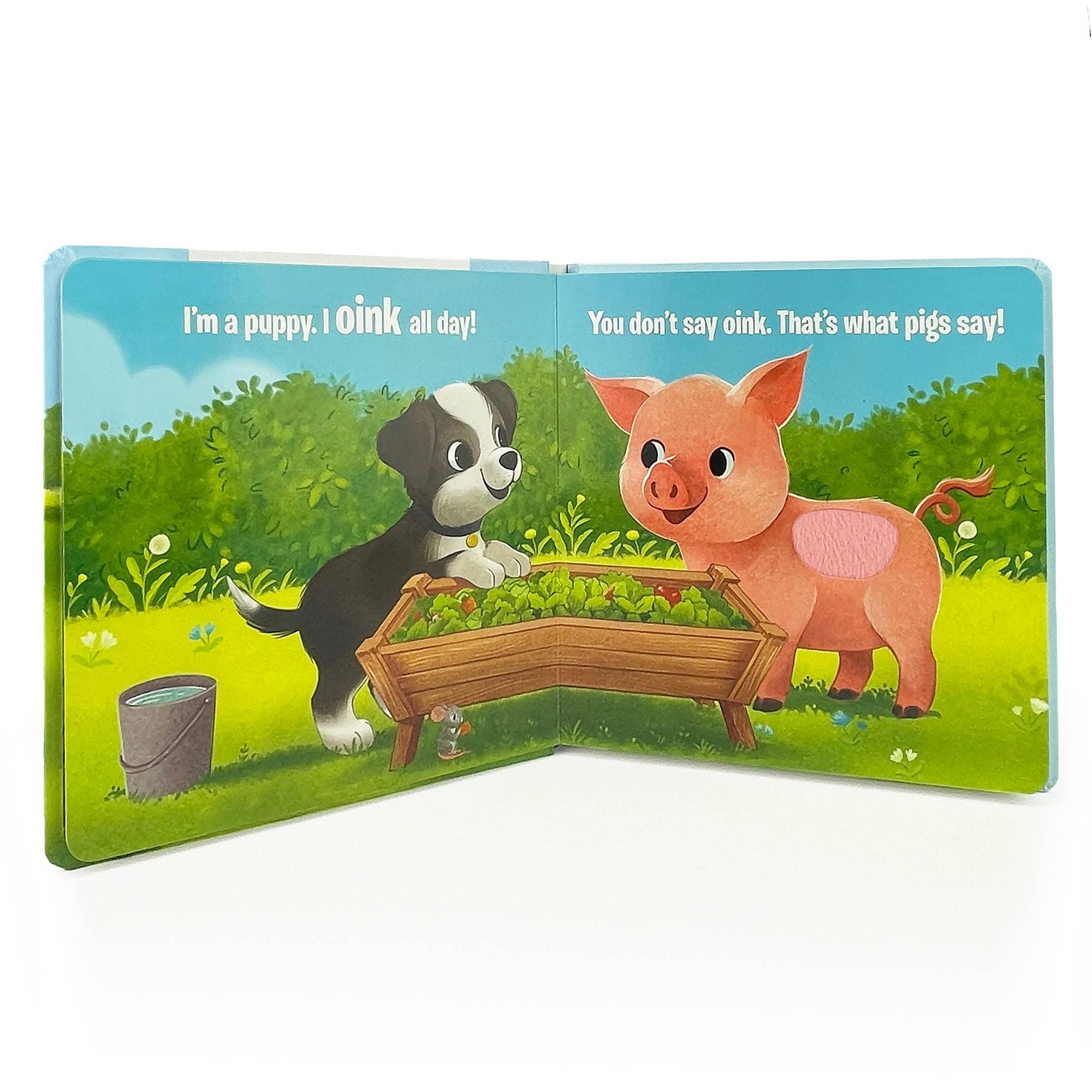 Do Puppies Moo? Listen, Touch &amp; Feel Interactive Board Book Cottage Door Press 
