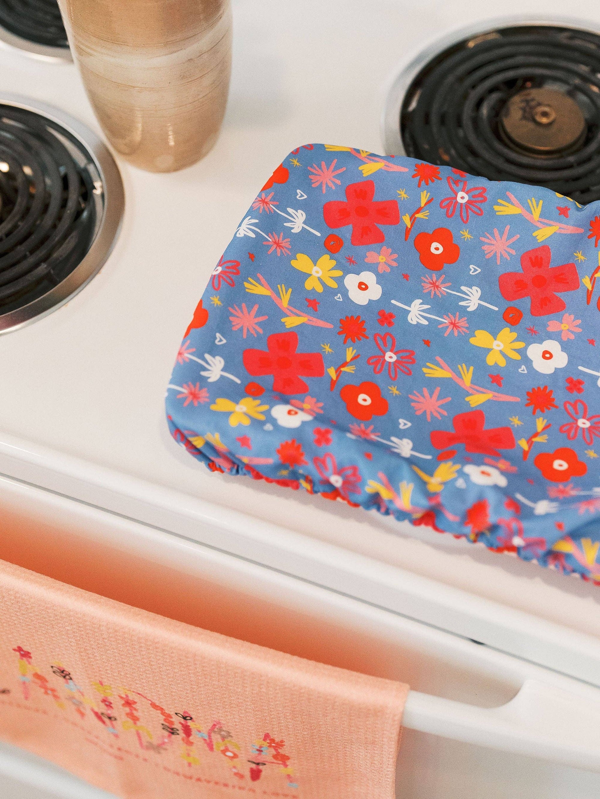 Happy Flowers 10x14 Baking Dish Cover Doe A Deer 