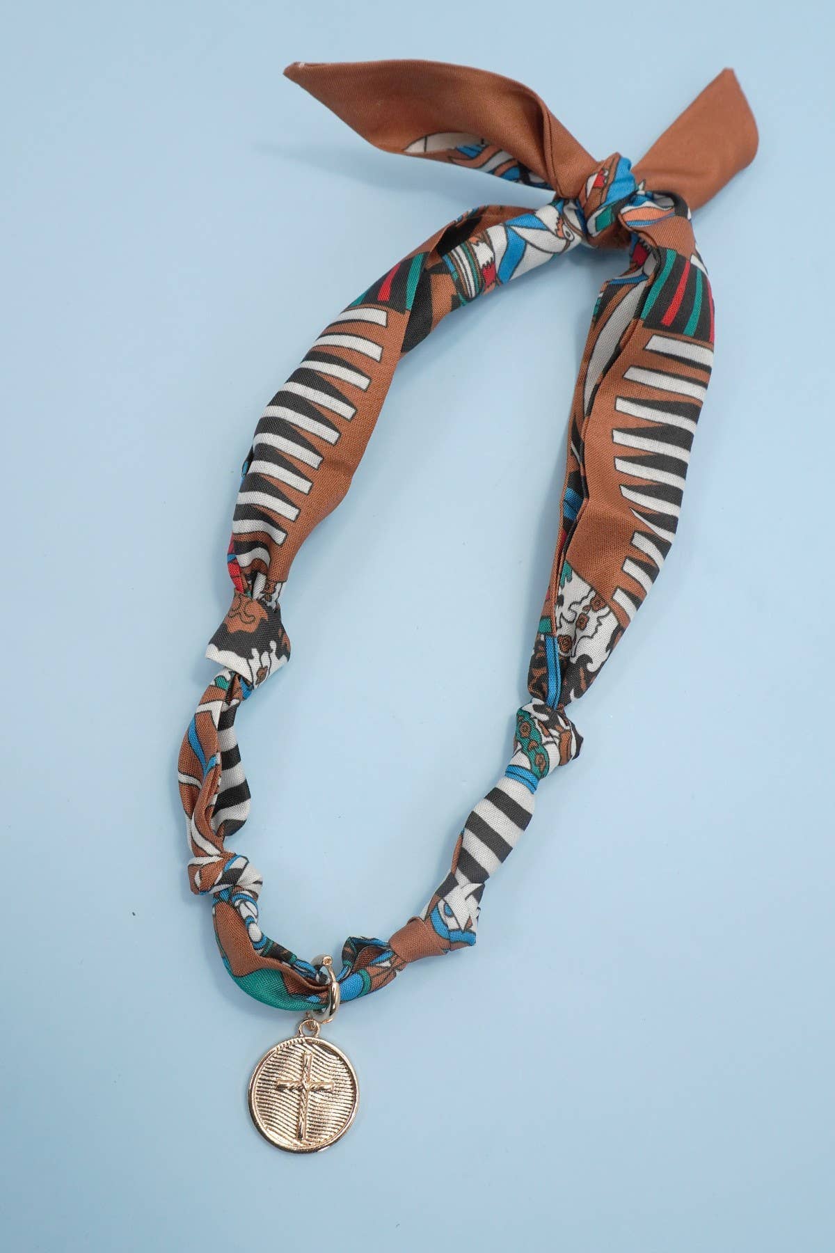 Handcrafted Scarf Interchangeable Charm Necklace | 80N92095: K JOSSLYN by wall to wall 