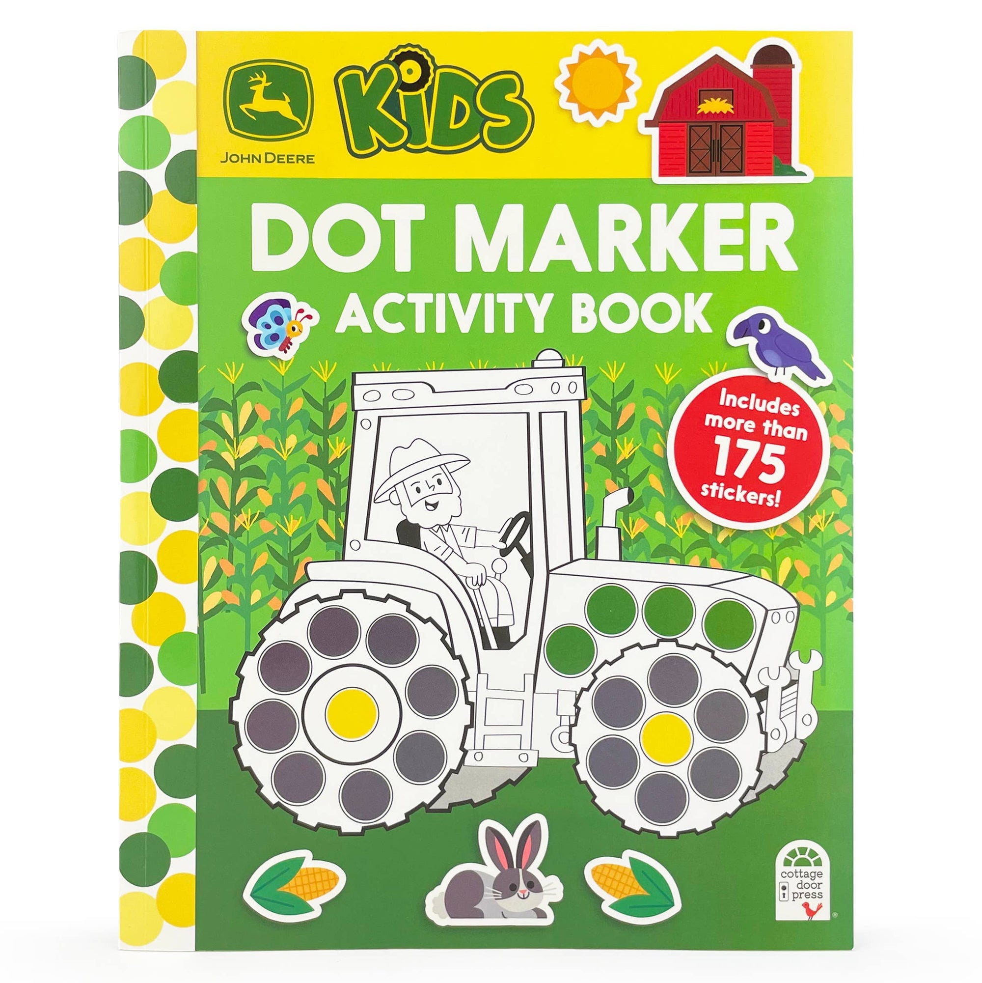 John Deere Kids Dot Marker Farm Activity Book Cottage Door Press 
