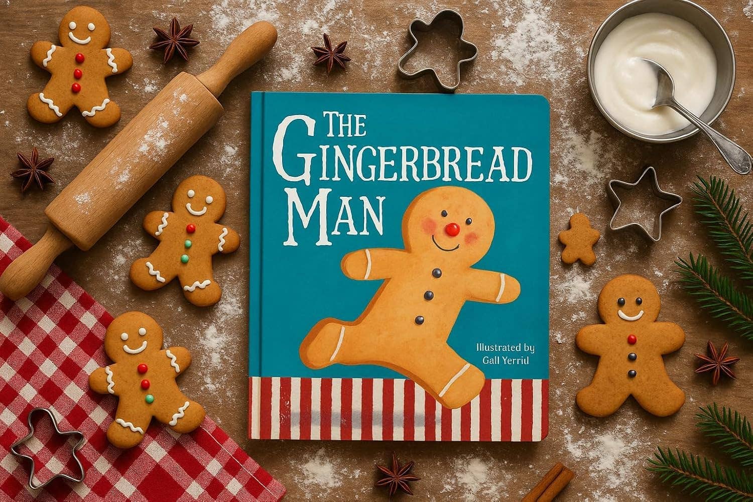 The Gingerbread Man: A Classic Fairytale Keepsake Storybooks Cottage Door Press 