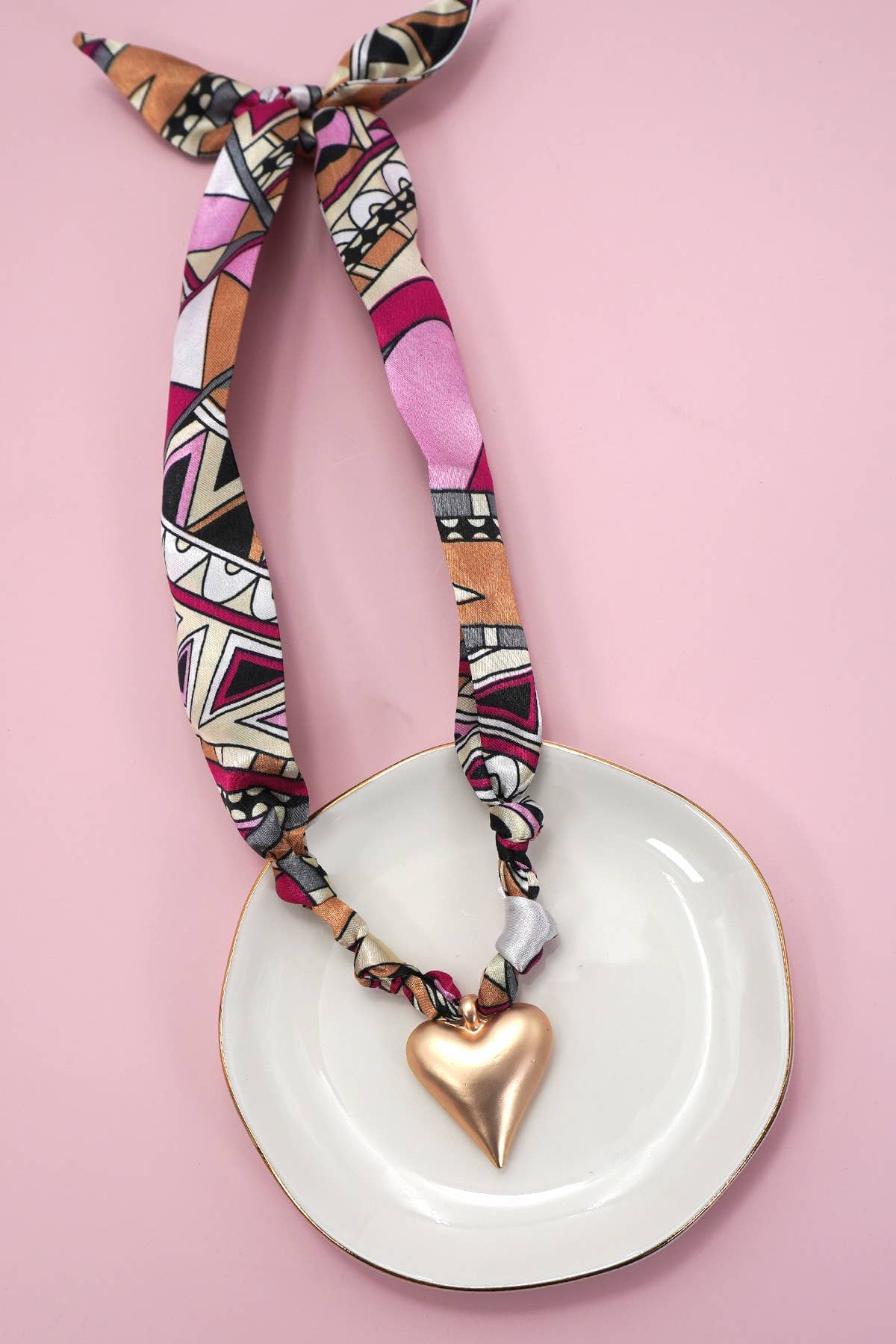 HANDMADE SCARF CHARM NECKLACE | 80N91790: S JOSSLYN by wall to wall 