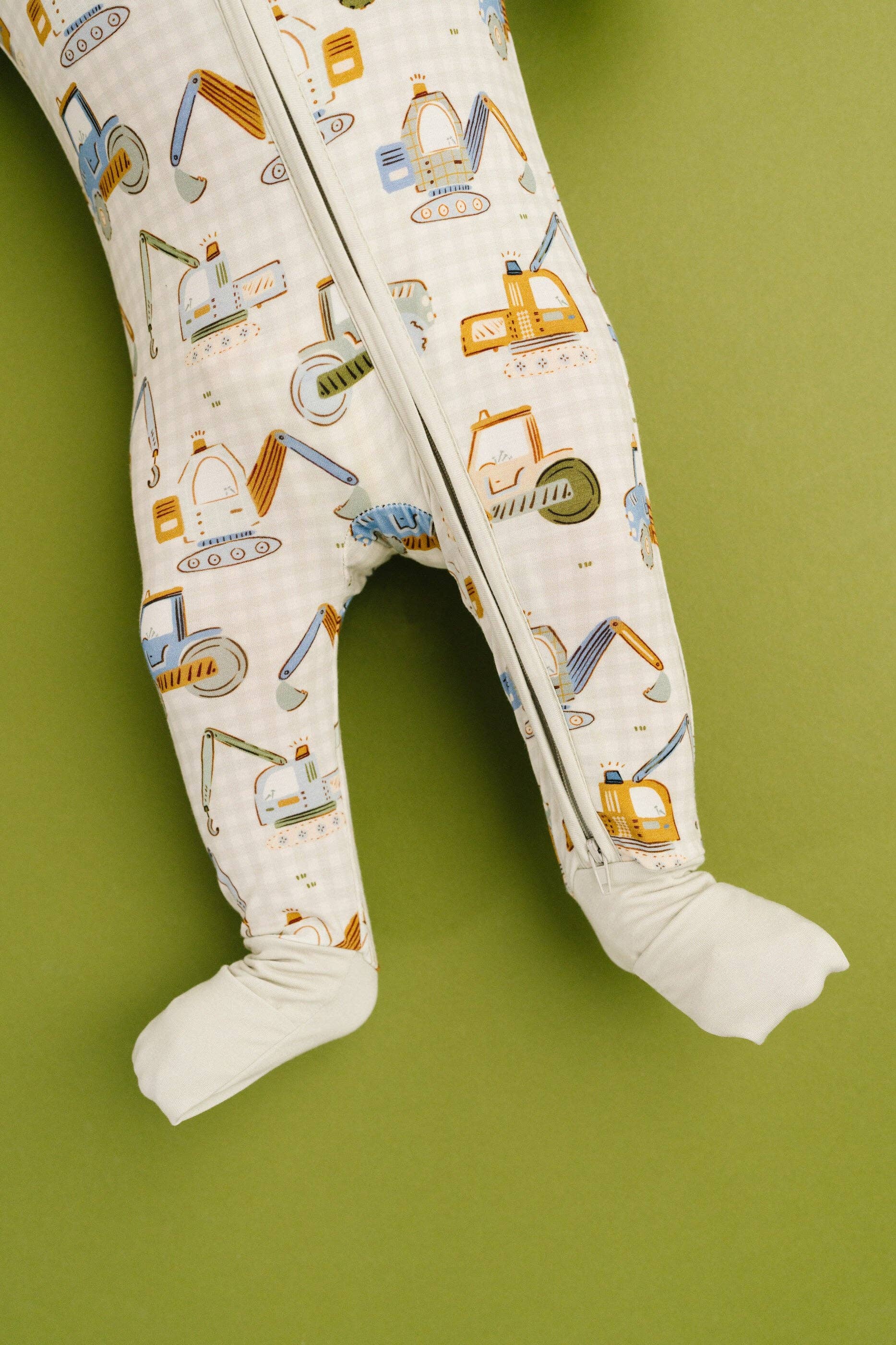 Construction Crew Bamboo Sleeper: 0-3M Little One Shop 