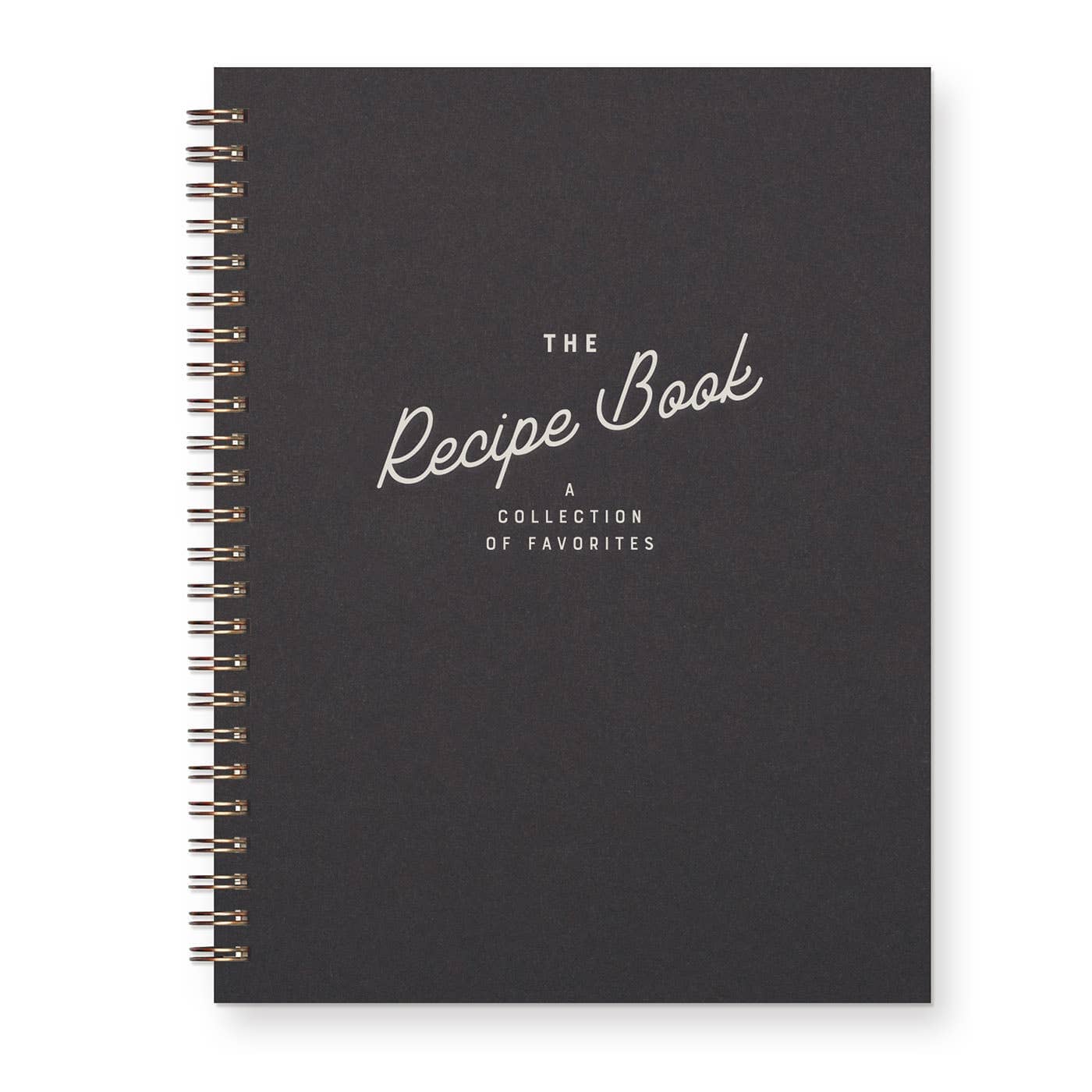 Retro Recipe Book: Peppercorn Cover | White Ink Ruff House Print Shop 