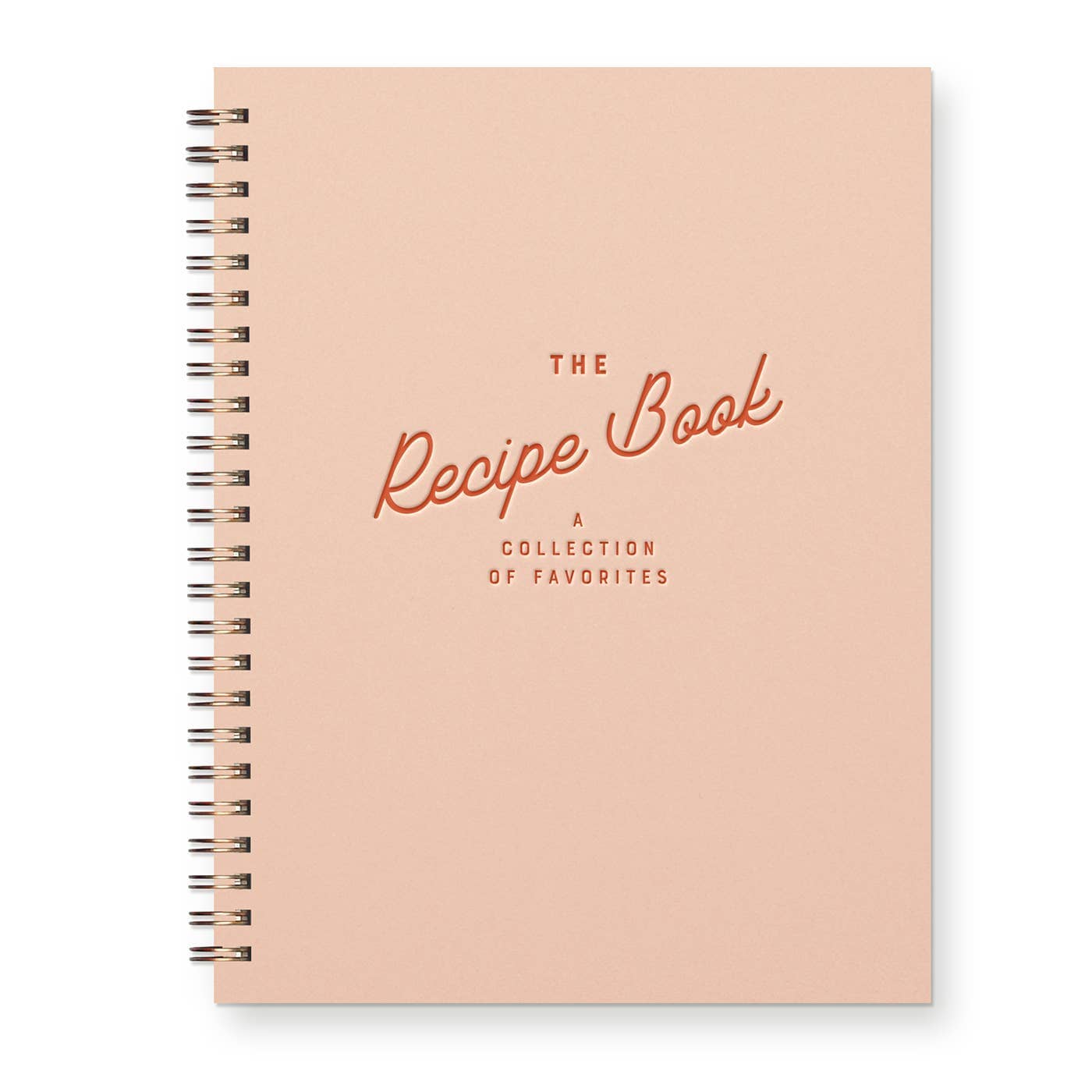 Retro Recipe Book: Peppercorn Cover | White Ink Ruff House Print Shop 