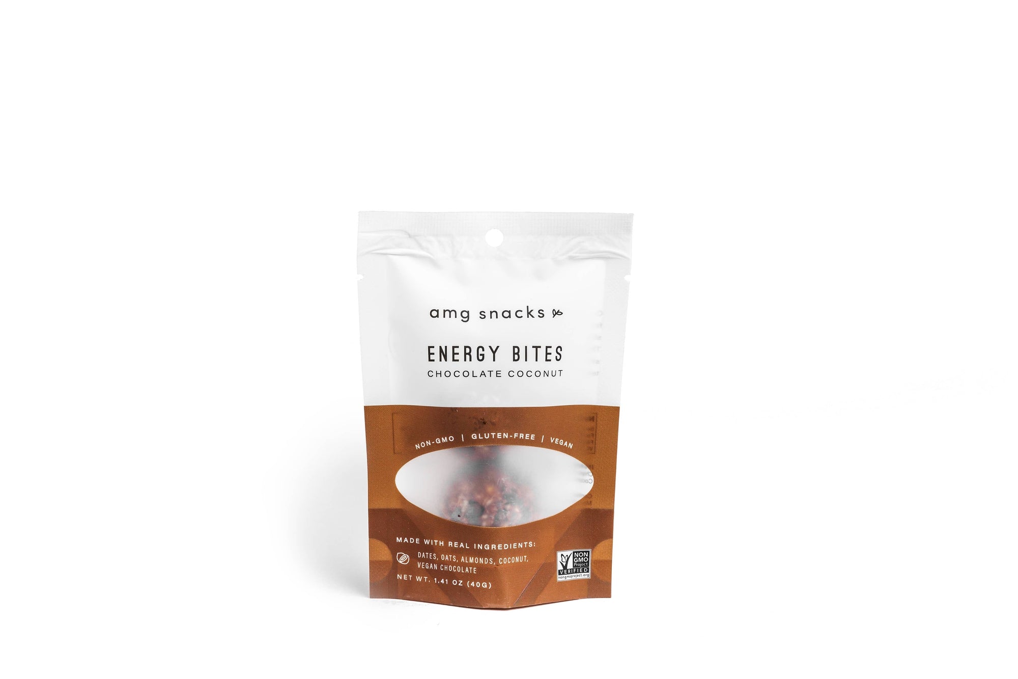 Energy Bites: On-the-go packs: Cinnamon Roll AMG Snacks 