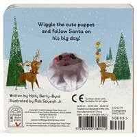 Santa's Big Day Finger Puppet Board Book Cottage Door Press 