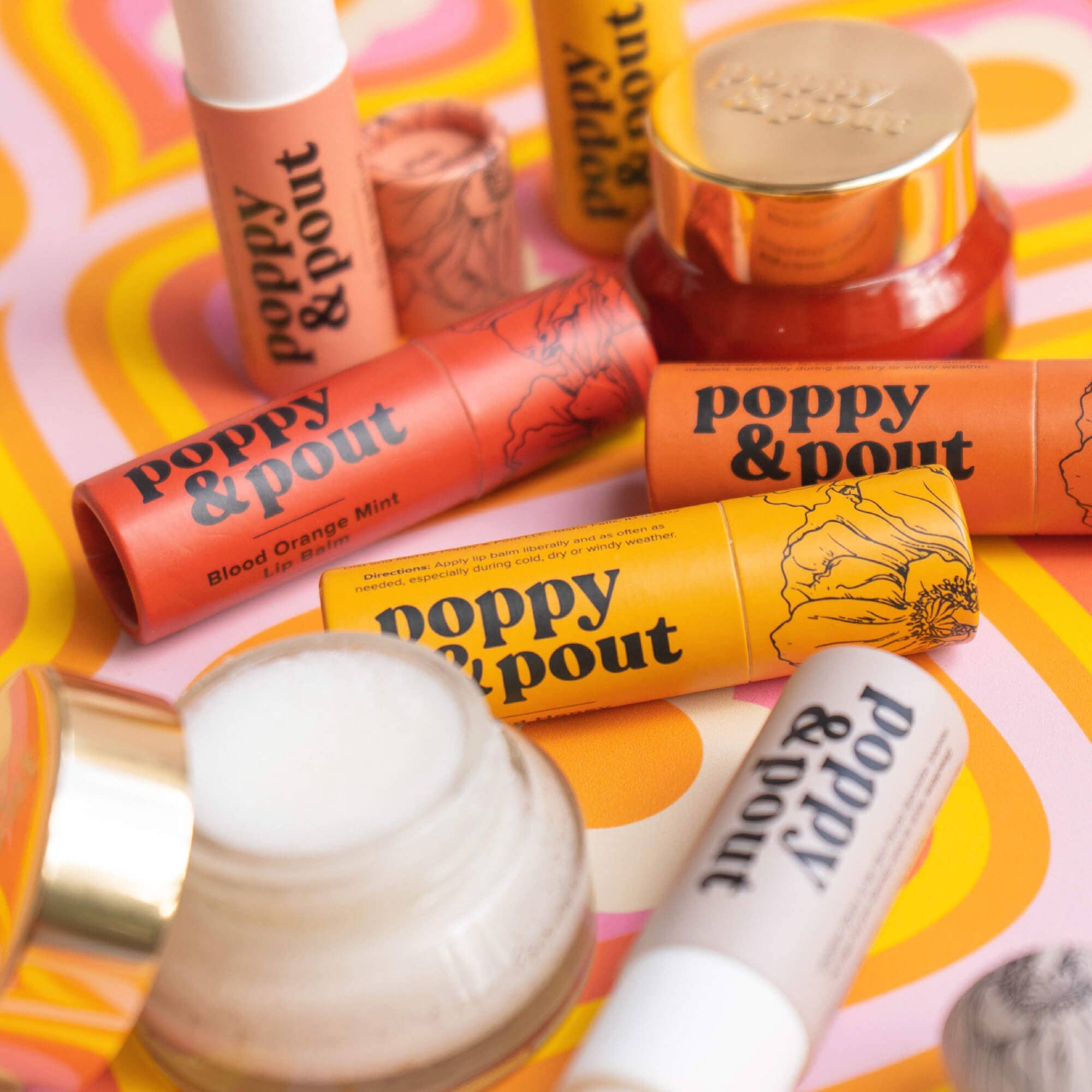 Lip Balm, Wild Honey Poppy &amp; Pout 