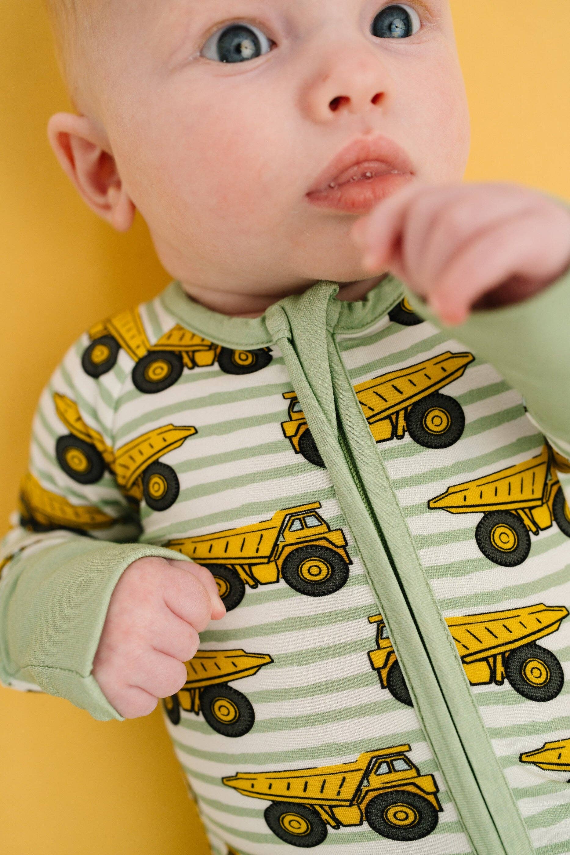 Dump Trucks Bamboo Sleeper: 12-18M Little One Shop 