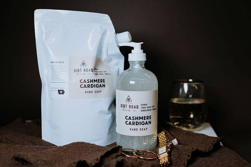 Cashmere Cardigan Hand Soap: Hand Soap Dirt Road Candle Co 
