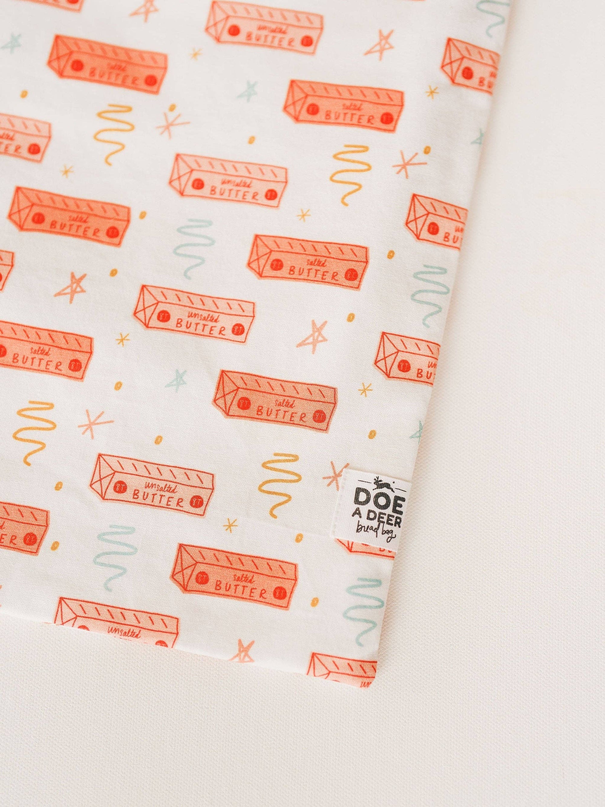 Stick of Butter Bread Bag *New Closure* Doe A Deer 