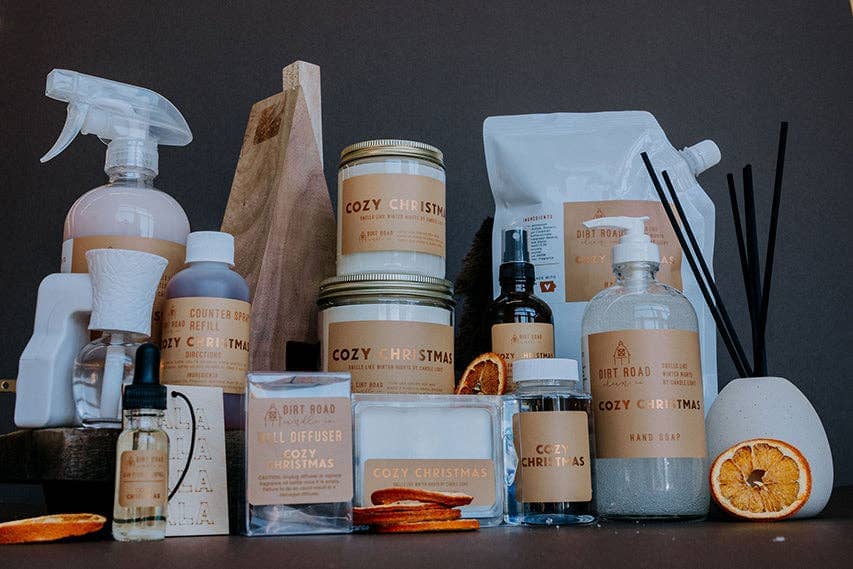 Cozy Christmas Hand Soap: Hand Soap Dirt Road Candle Co 