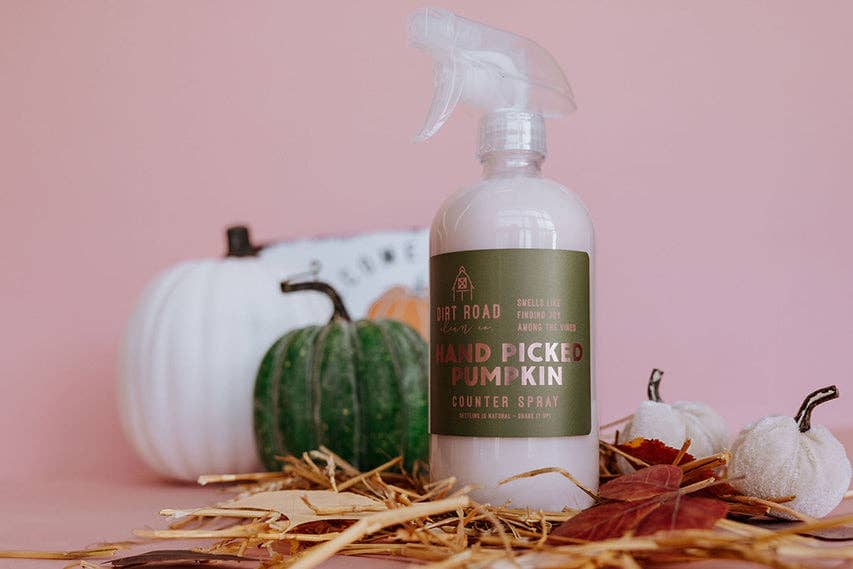 Hand Picked Pumpkin Counter Spray: Counter Spray Dirt Road Candle Co 