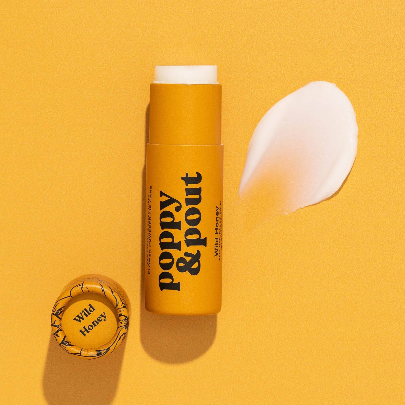Lip Balm, Wild Honey Poppy & Pout 